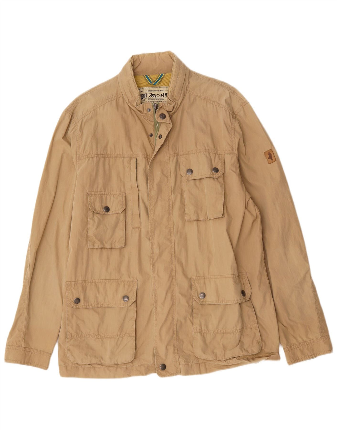 Giacca pratica da uomo con cappuccio Marlboro Classics UK 44 2XL Beige