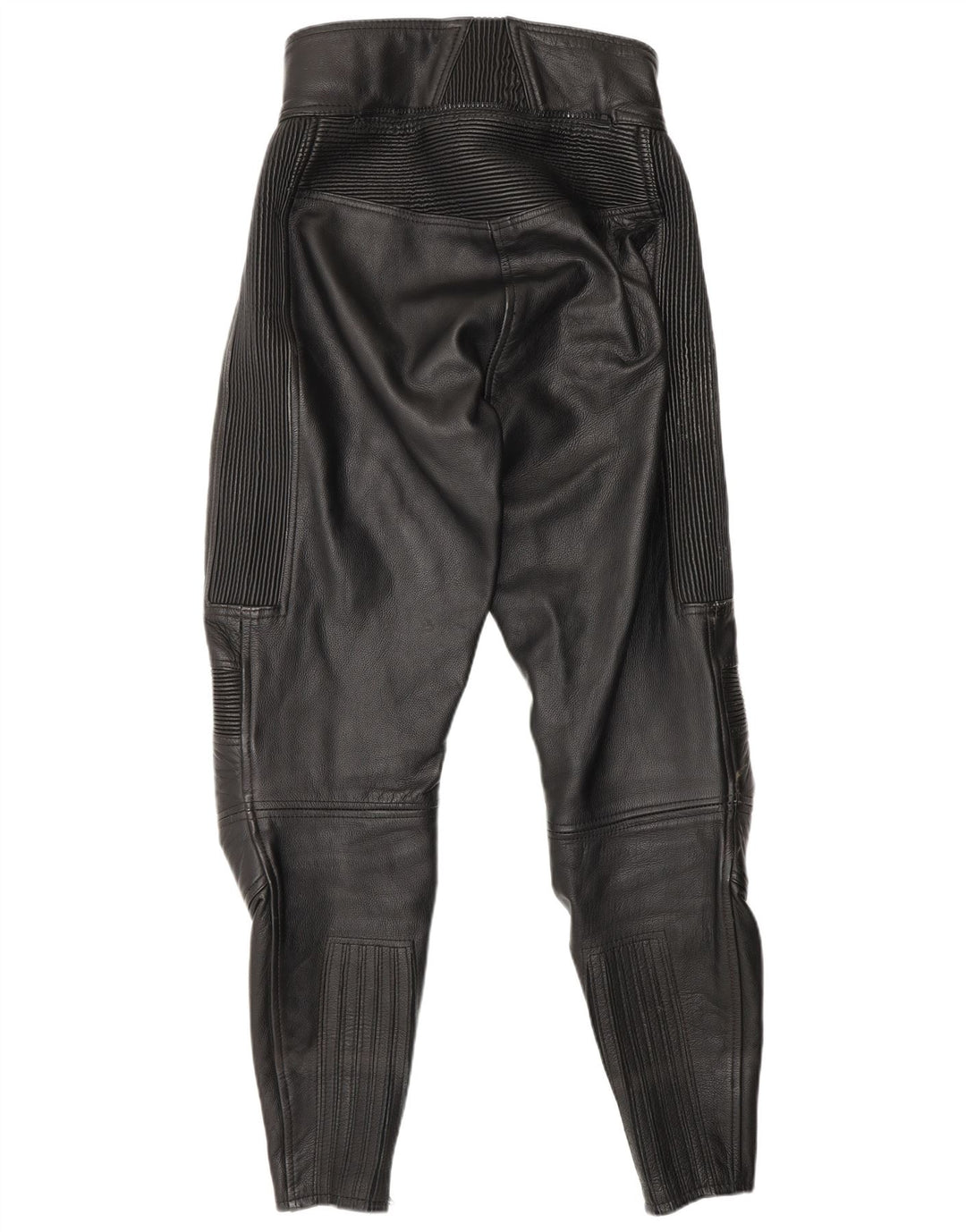 Pantaloni in pelle Moto Racer da donna BELSTAFF UK 14 Medium W28 L29 Nero