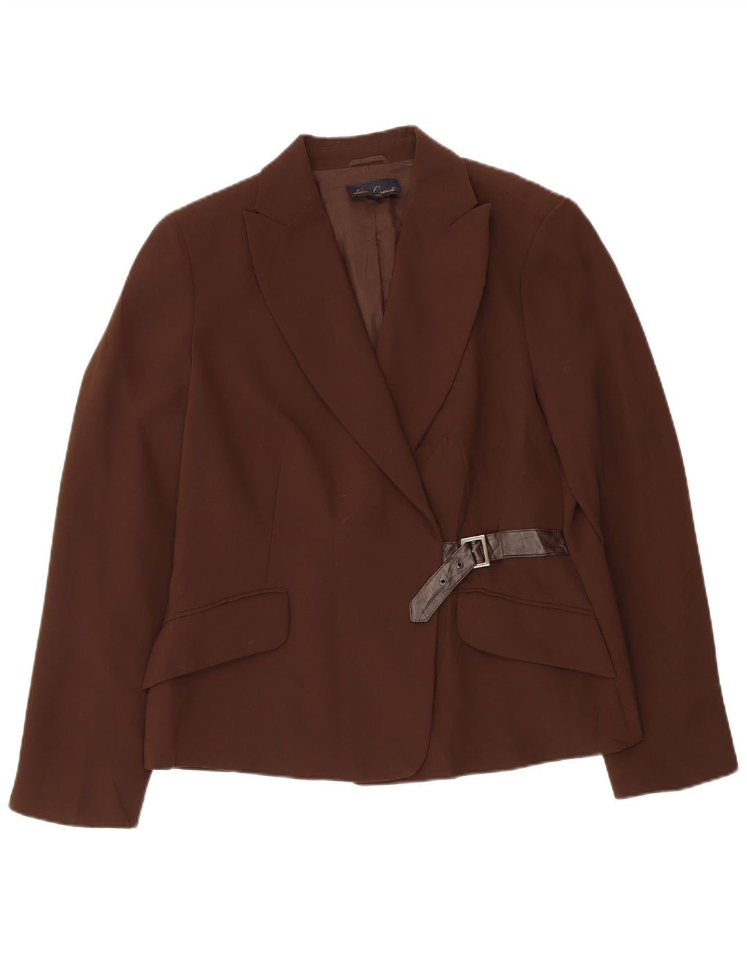 Giacca Blazer Donna LUISA SPAGNOLI IT 48 XL Poliestere Marrone