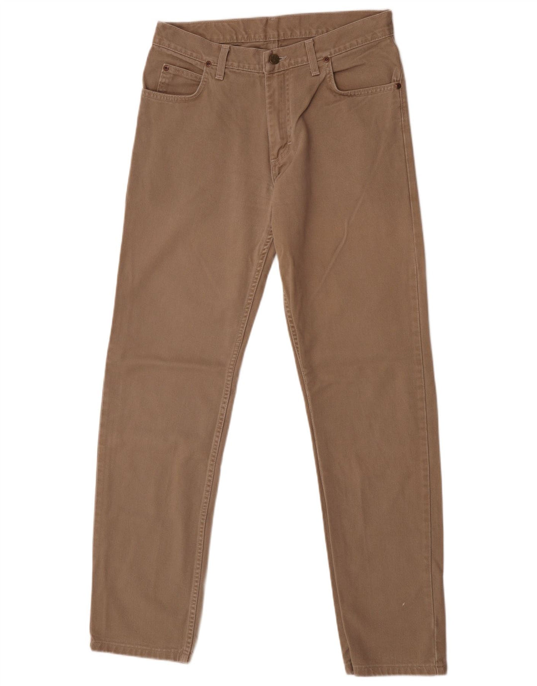 Jeans dritti da uomo Lee Brooklyn W33 L34 cotone beige