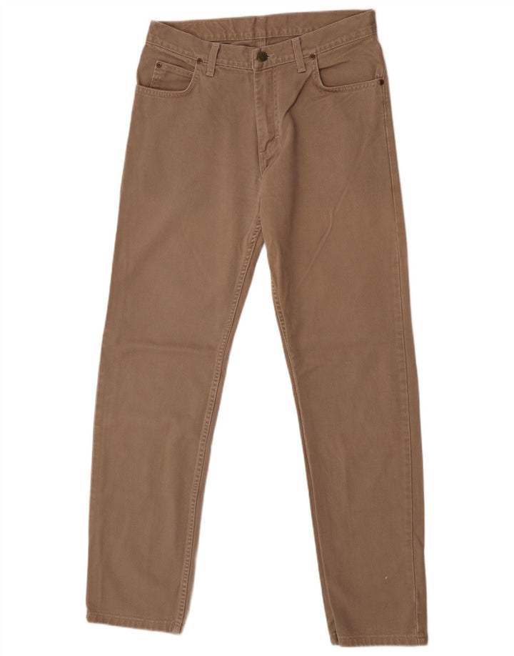 Jeans dritti da uomo Lee Brooklyn W33 L34 cotone beige