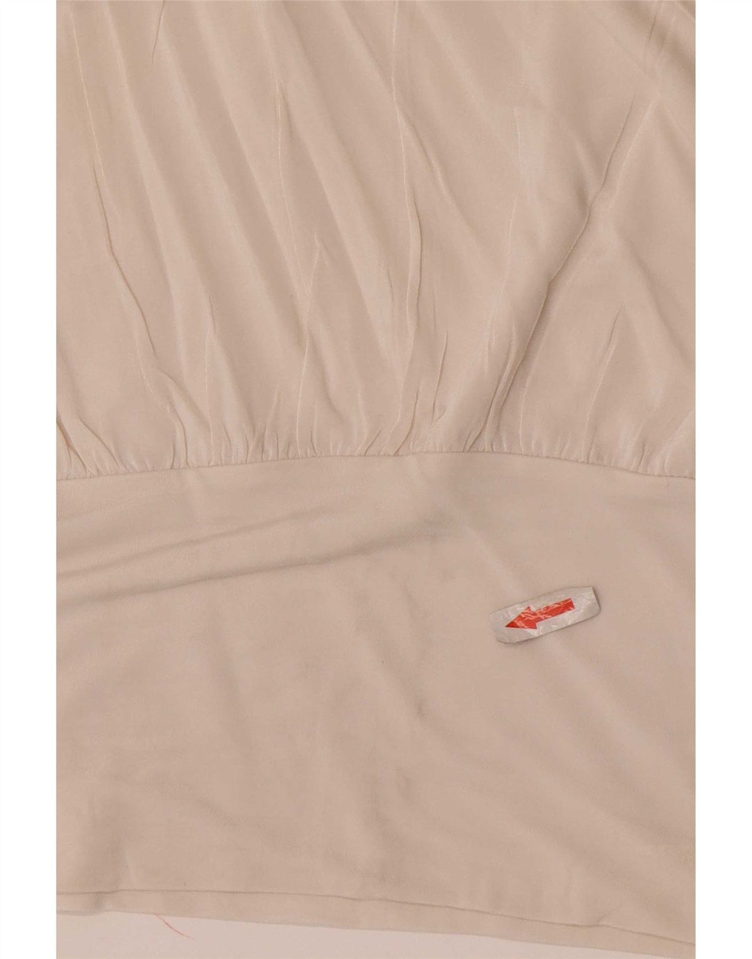 Camicetta senza maniche da donna Calvin Klein Top US 6 Viscosa bianca media