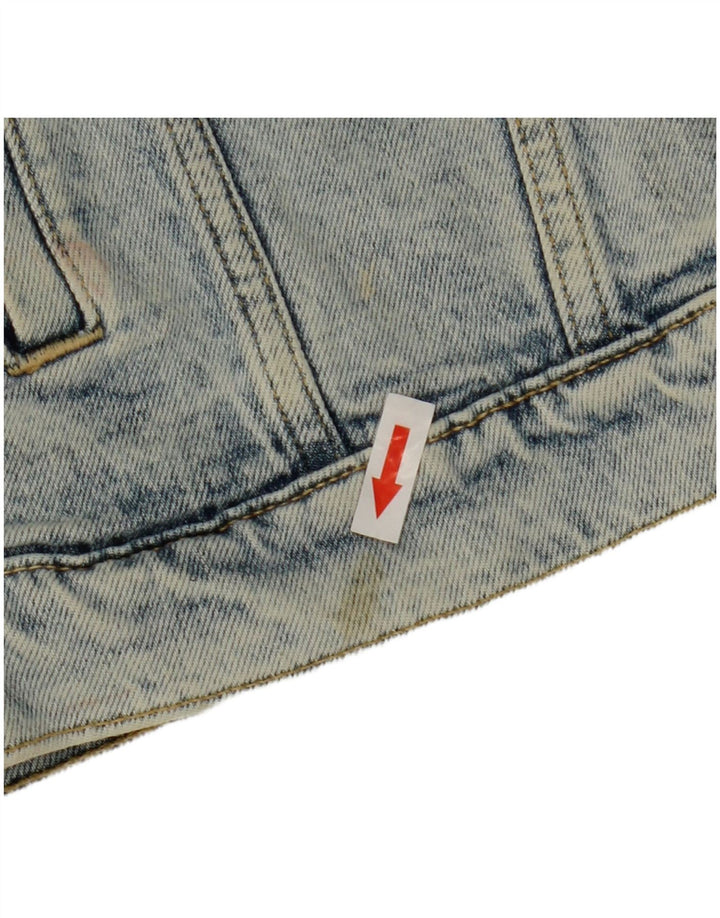 Giacca di jeans da donna Fat Face UK 18 XL Cotone blu