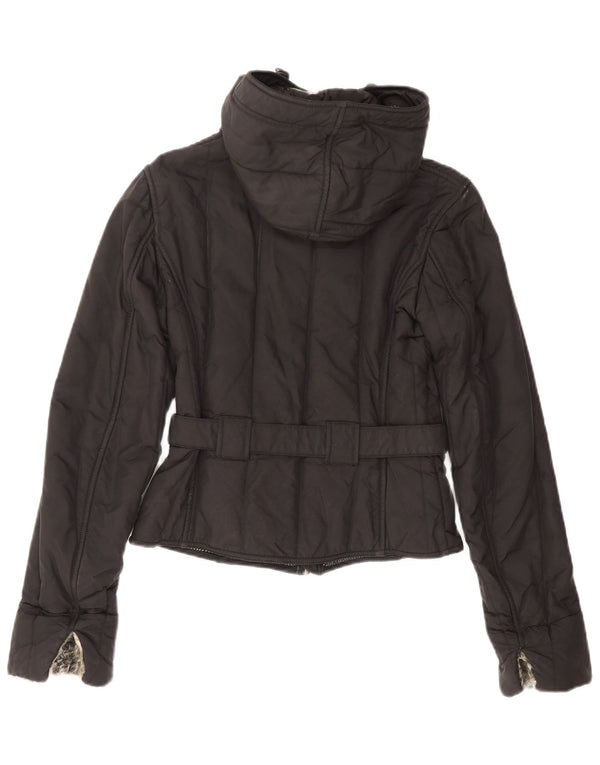 Giacca a vento con cappuccio Cruz da donna Refrigiwear UK 12 media nera