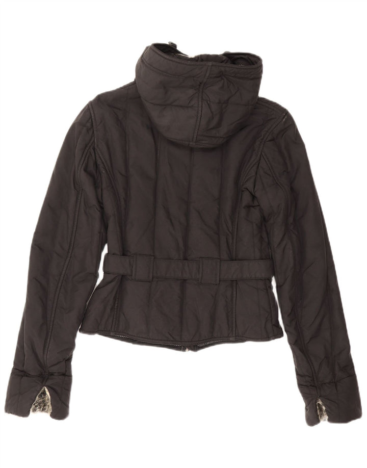 Giacca a vento con cappuccio Cruz da donna Refrigiwear UK 12 media nera