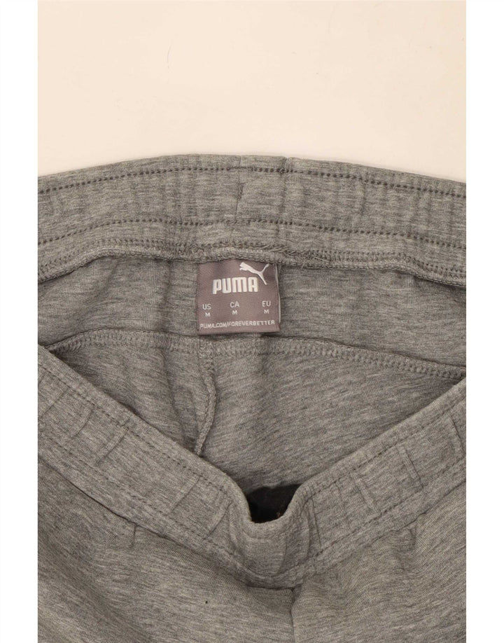 Pantaloni da tuta da uomo Puma Colorblock grigio medio