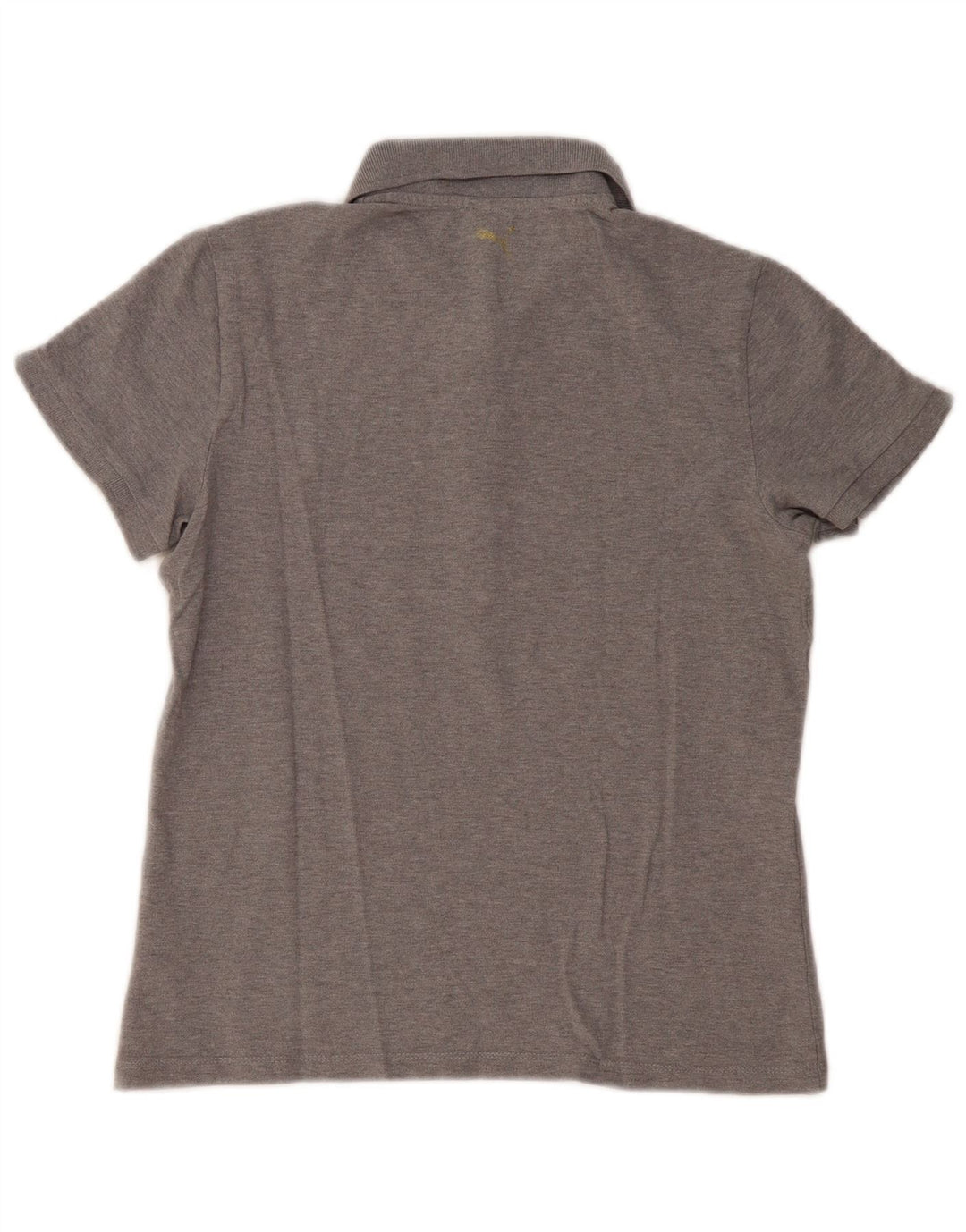 Polo PUMA da donna UK 14 cotone grigio medio