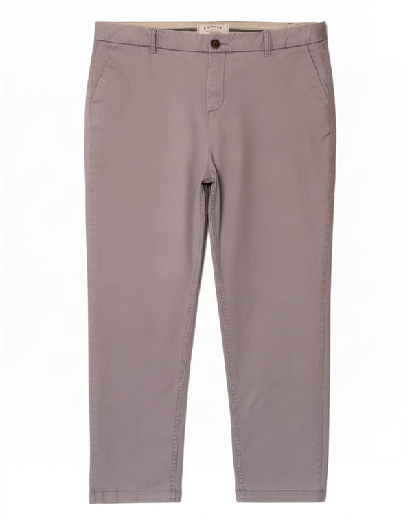 Pantaloni corti da donna Fat Face UK 16 Large W34 L25 Cotone grigio