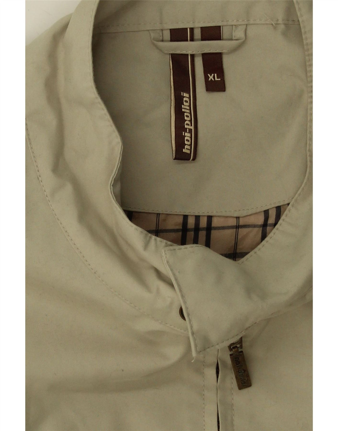 VINTAGE Mens Bomber Jacket UK 42 XL Green Polyester Vintage Vintage and Second-Hand Vintage from Messina Hembry 