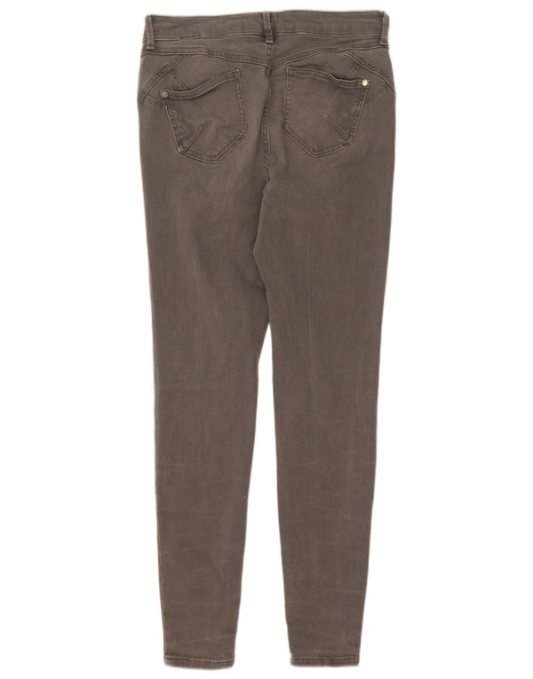 Jeans skinny da donna Marks & Spencer UK 12 medio W28 L30 cotone grigio