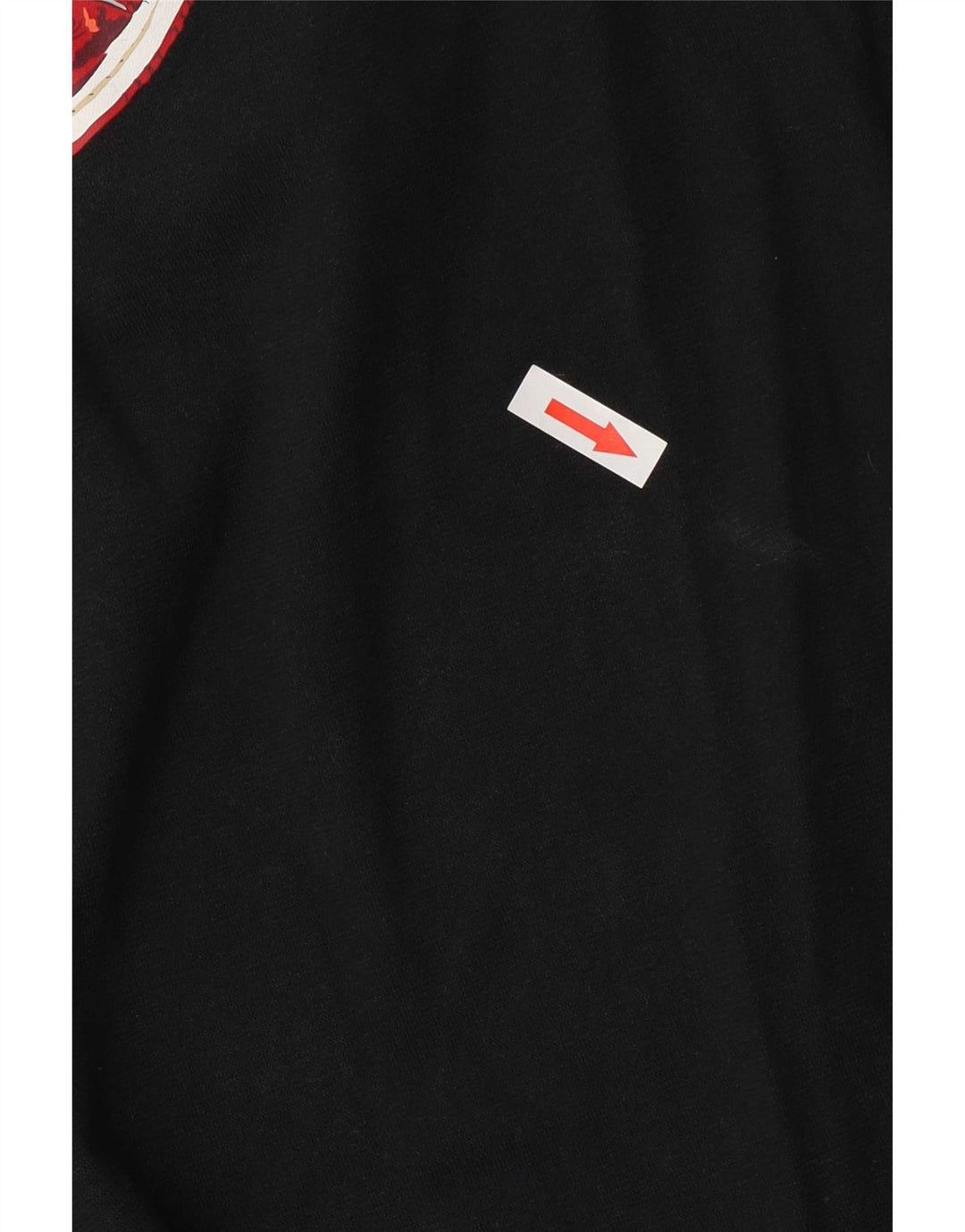 T-shirt grafica oversize da uomo Jordan Top piccola in cotone nero