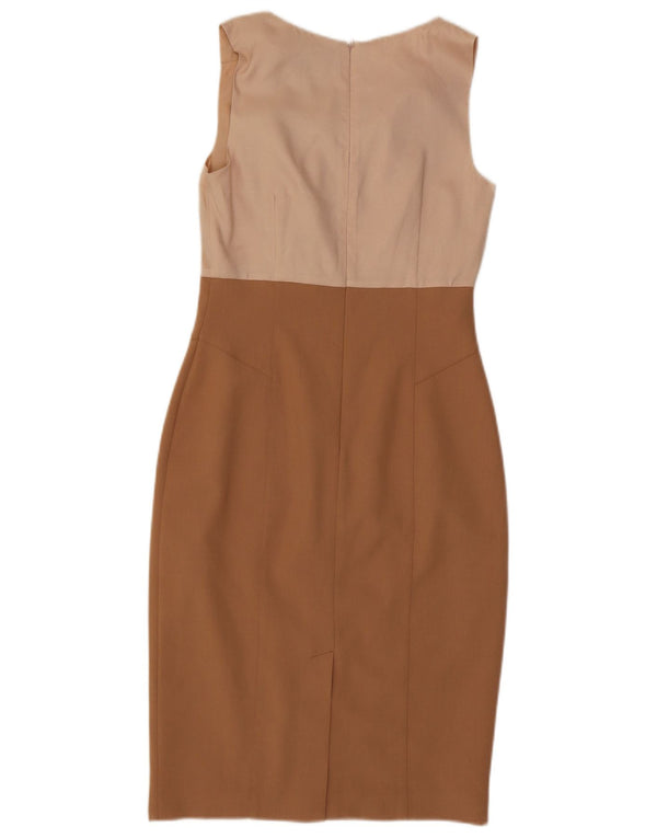 Abito tubino senza maniche da donna Oasis UK 10 Small Poliestere color block rosa