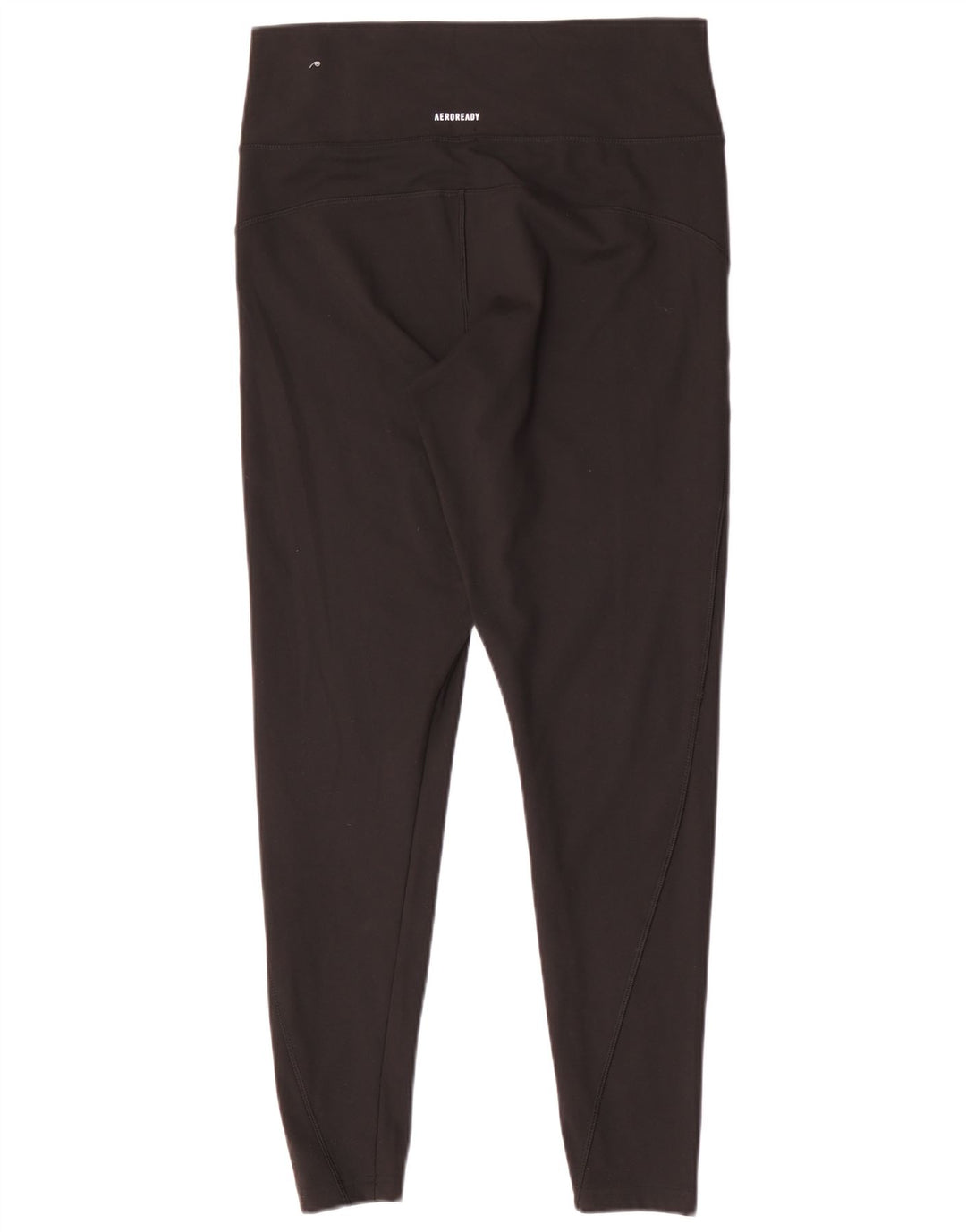 Leggings aderenti da donna Adidas UK 16/18 Large Nero Poliestere