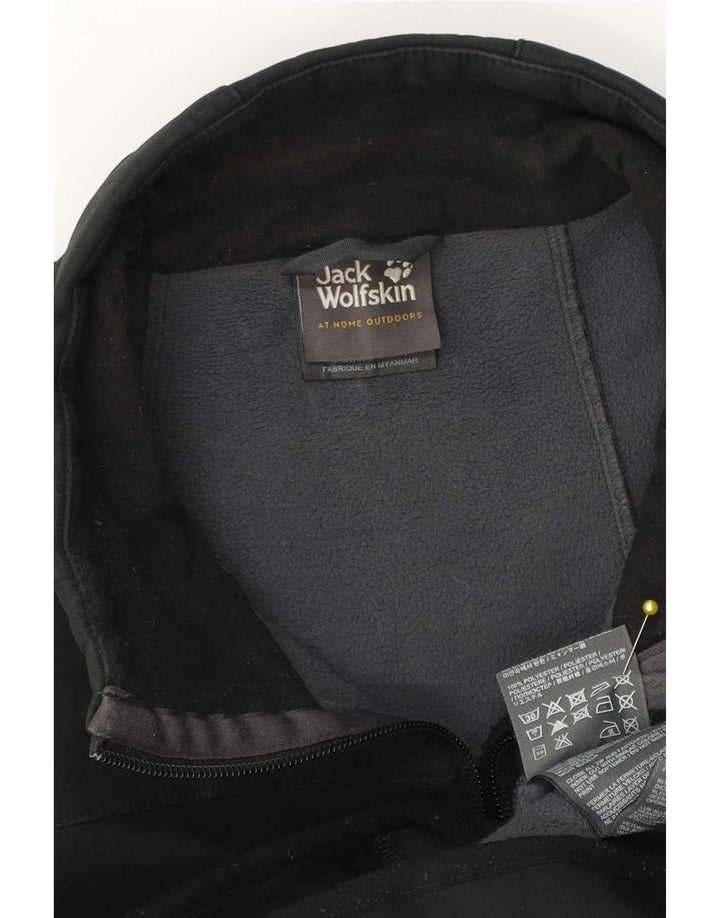 Gilet da uomo Jack Wolfskin UK 40 grande poliestere nero
