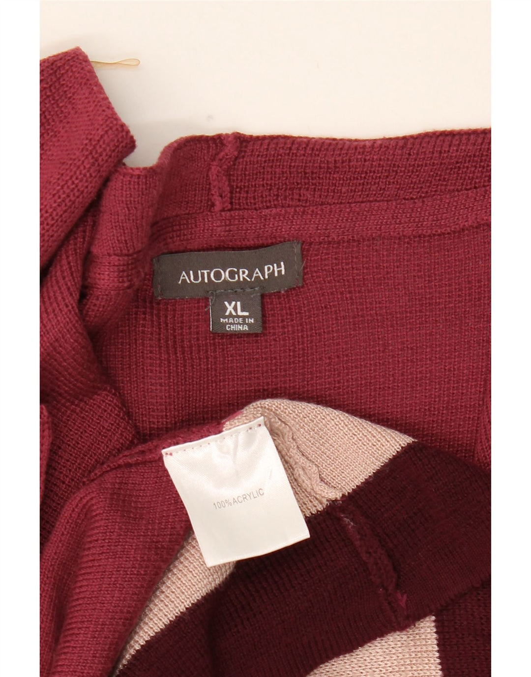 Maglione cardigan lungo da donna Marks & Spencer UK 18 XL multicolore