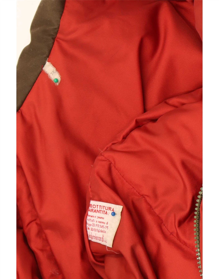 Giacca imbottita da uomo vintage UK 42 XL Marrone