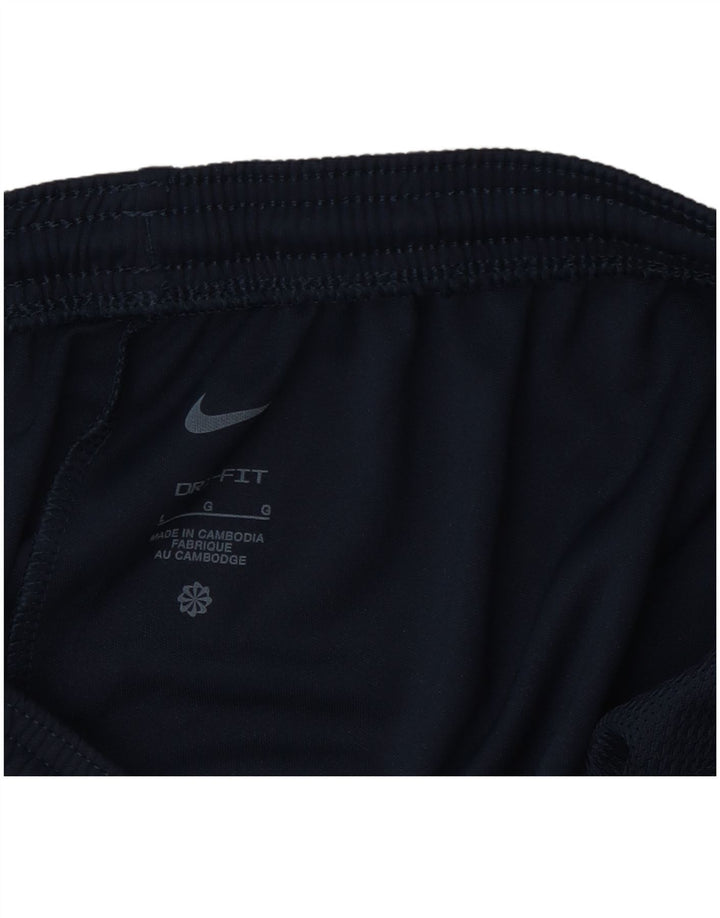Pantaloni da tuta Nike Dri Fit da uomo grandi blu navy