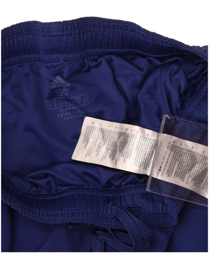 Pantaloncini sportivi Adidas Primegreen da uomo piccoli in poliestere blu navy