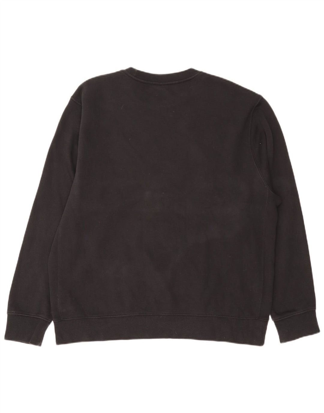 Felpa da uomo Nike Maglione grande in cotone nero