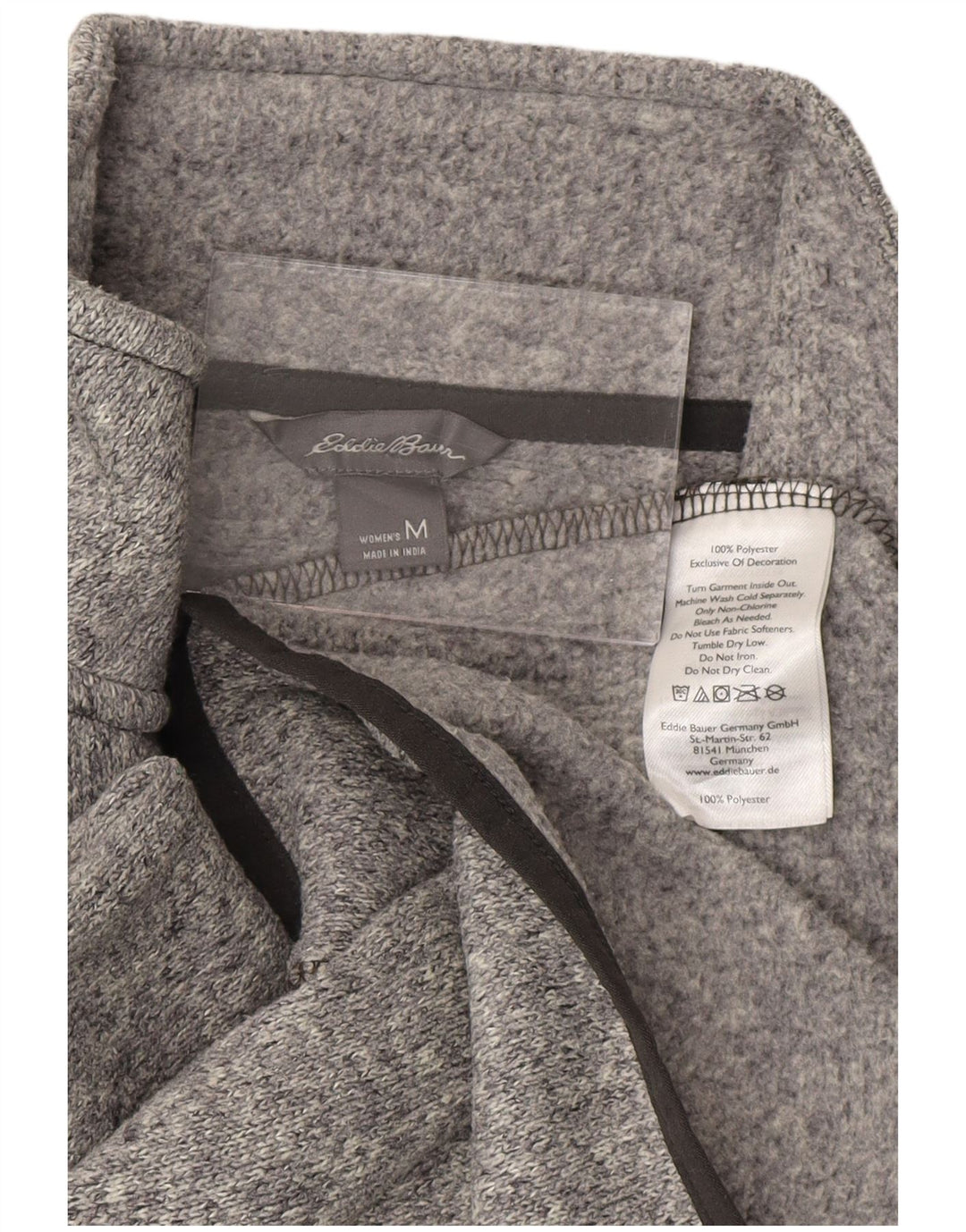 Giacca da tuta da donna EDDIE BAUER UK 14 Poliestere grigio medio