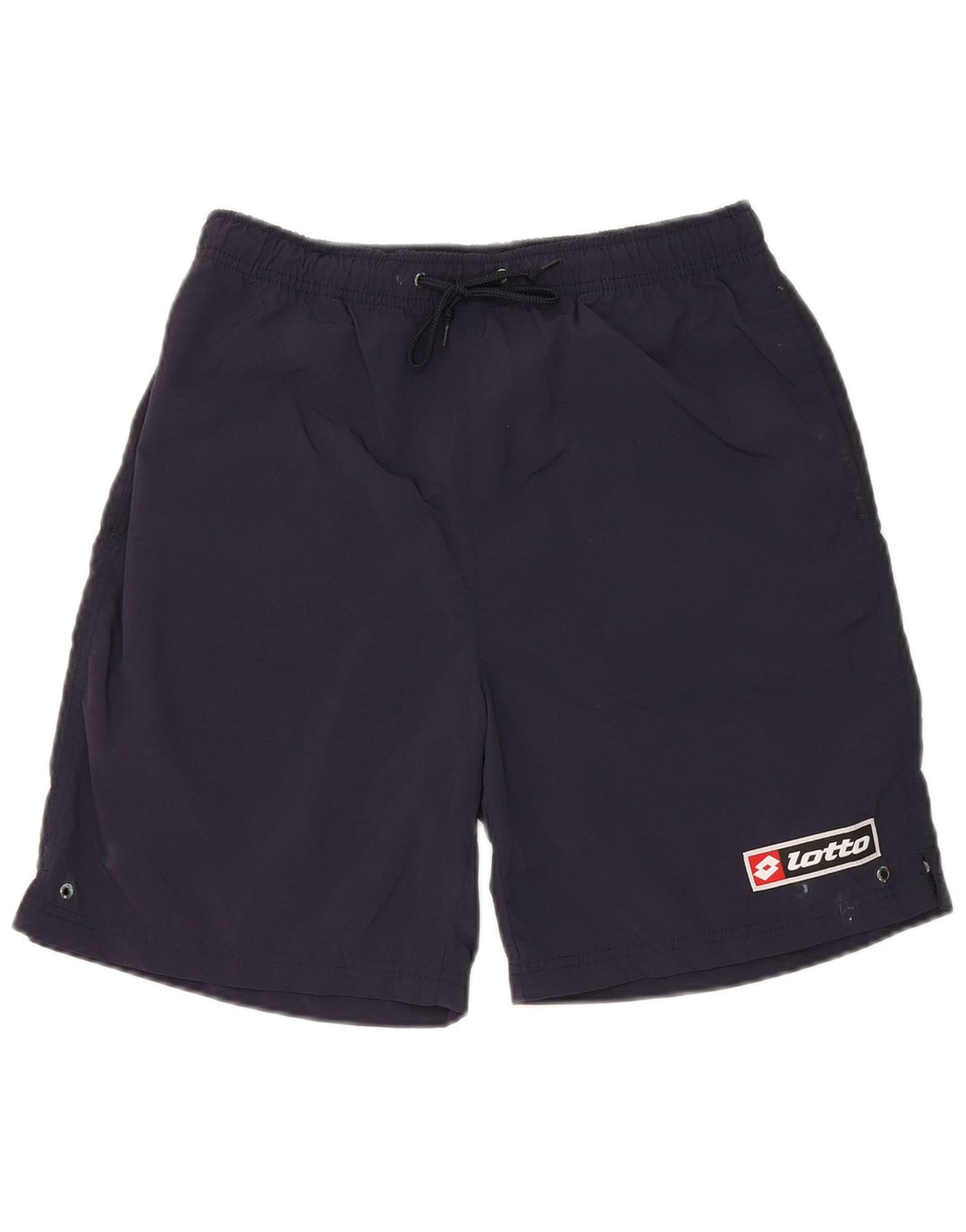 Pantaloncini sportivi da uomo Lotto medi in nylon blu navy