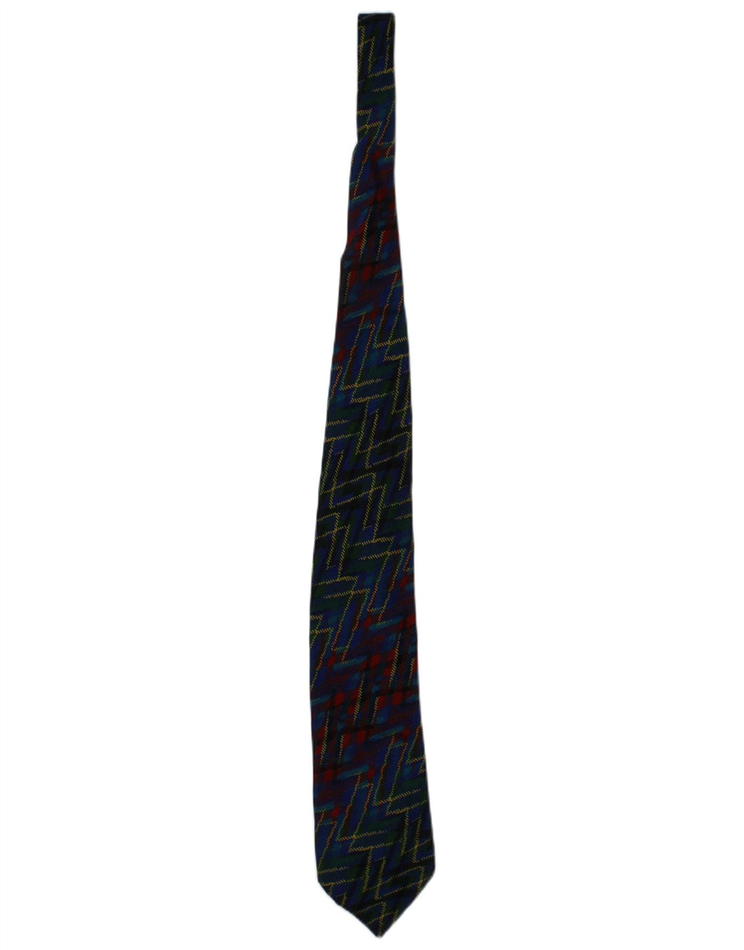 Cravatta Cravatte da uomo Missoni Taglia unica Seta geometrica blu navy