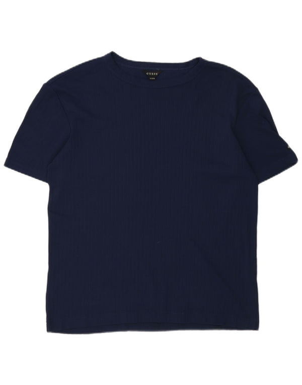 T-shirt da donna Guess Top UK 18 XL Blu navy