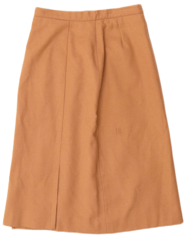 Gonna longuette da donna Windsmoor UK 14 Media W28 Beige Lana