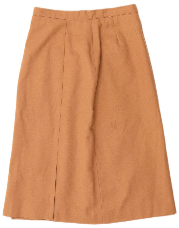Gonna longuette da donna Windsmoor UK 14 Media W28 Beige Lana