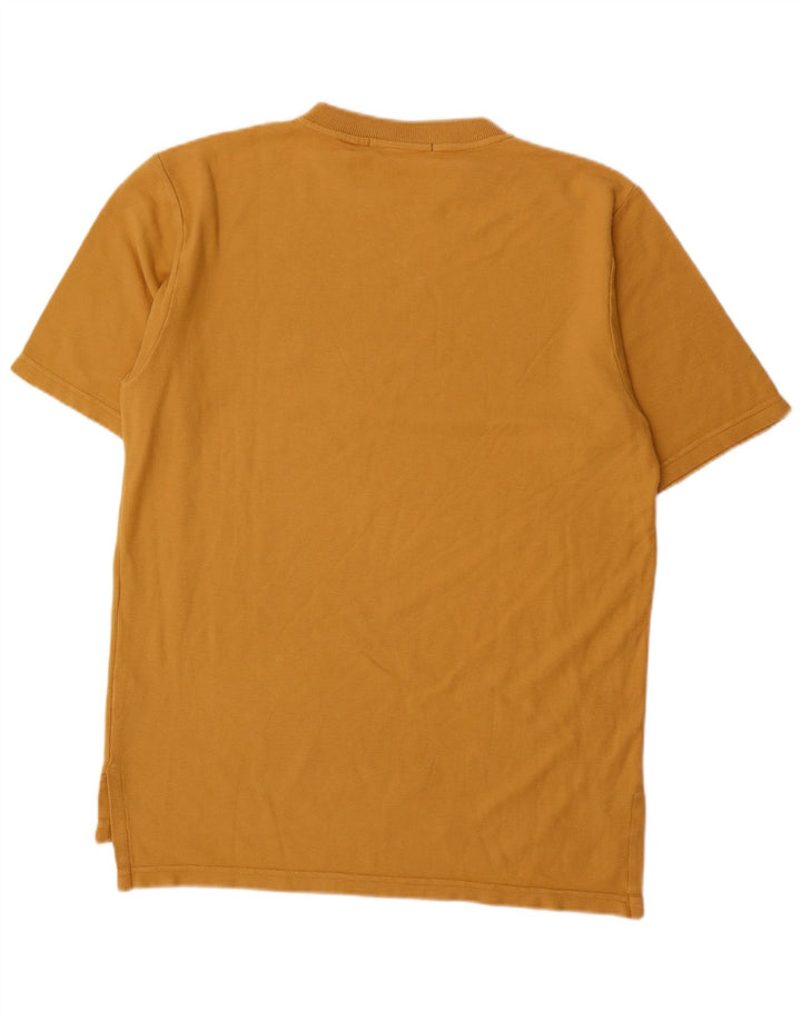 T-shirt da uomo Henry Cottons Top in cotone giallo medio