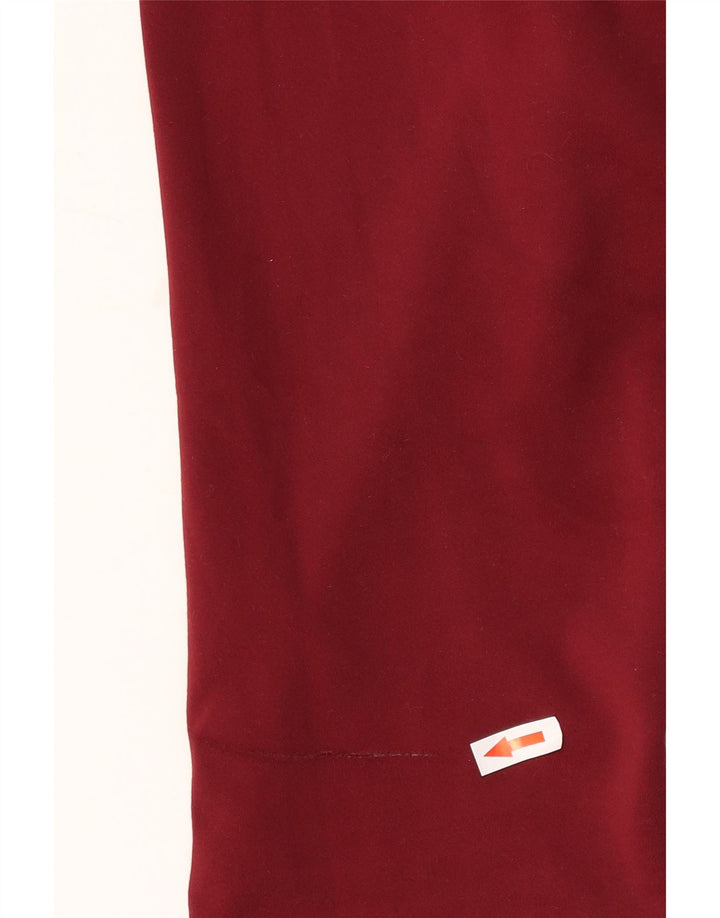 Leggings Nike Dri Fit da donna UK 12 poliestere bordeaux medio