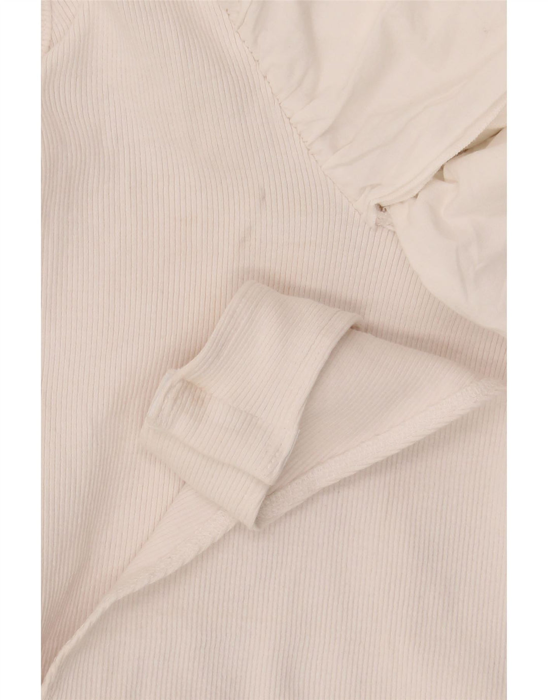 Body Zara da donna con volant UK 8 piccolo cotone bianco