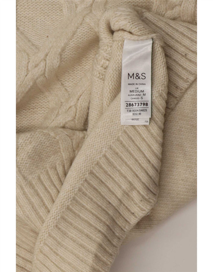 Canotta da donna Marks & Spencer UK 14 Poliestere beige medio