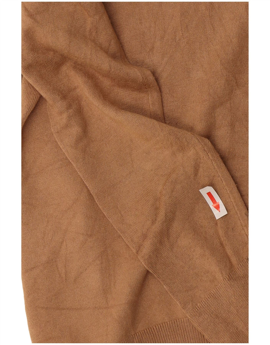 Maglione maglione collo alto da donna Zara UK 12 Marrone medio