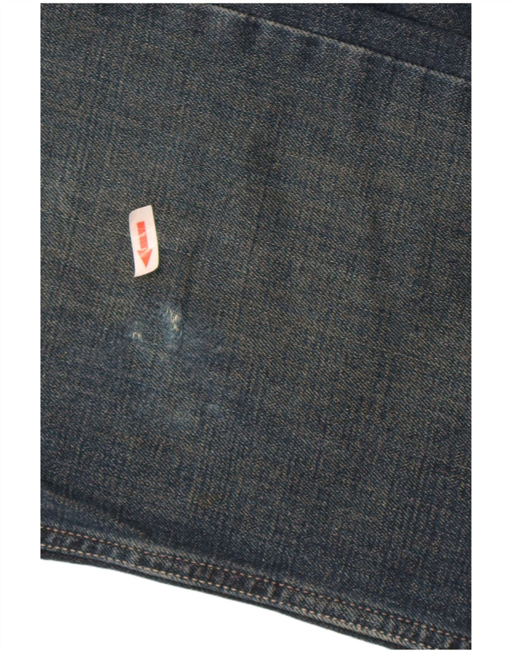 Levi's Uomo 514 Slim Jeans dritti W36 L30 Cotone Blu