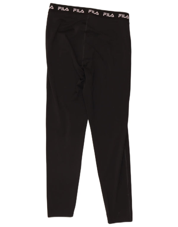 Leggings grafici da donna Fila UK 16 grandi neri