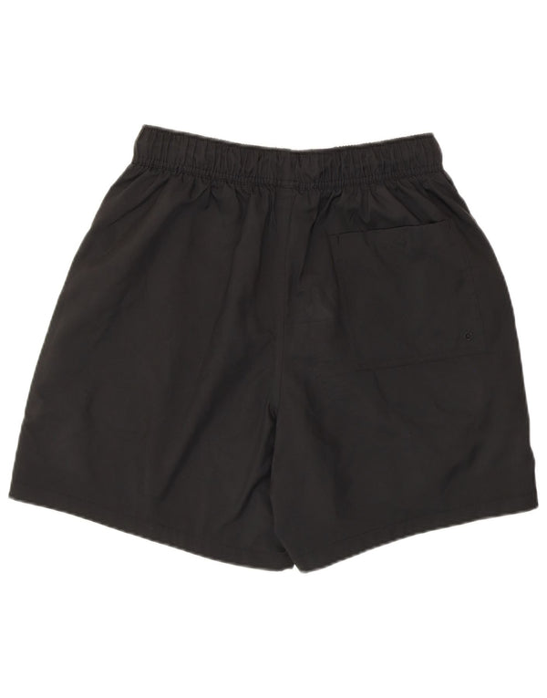 Pantaloncini sportivi Nike da uomo piccoli in poliestere nero