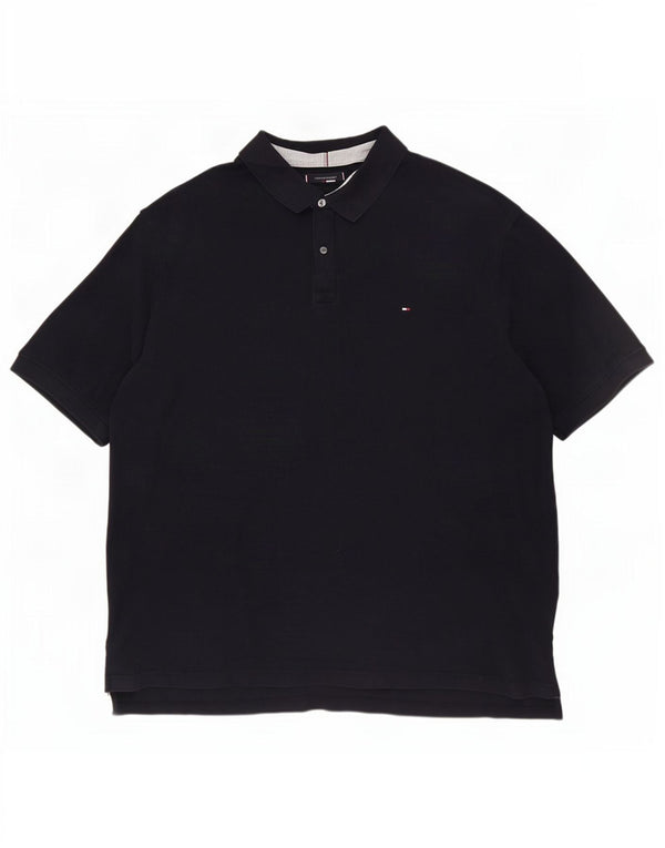 Polo da uomo vestibilità regolare Tommy Hilfiger 3XL cotone blu navy