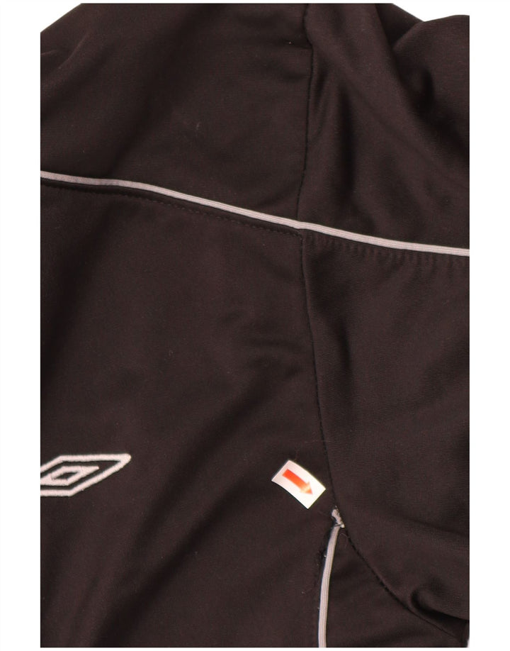 Giacca da tuta da ragazzo UMBRO 12-13 anni XL poliestere nero