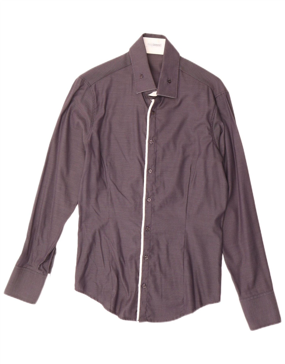 Camicia Uomo Naracamicie XS Blu Navy Cotone