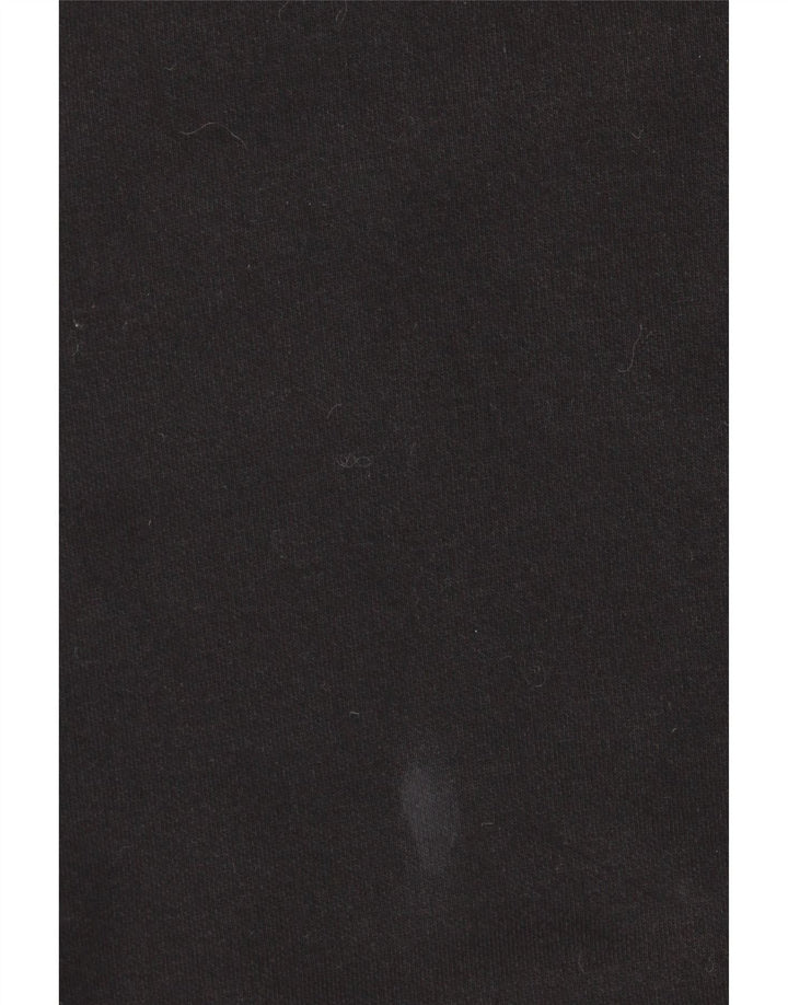 Felpa grafica da uomo Alpha Industries, maglione, cotone nero medio