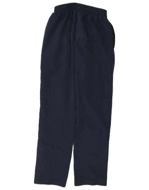 Pantaloni da tuta da uomo Asics medi in poliestere blu navy
