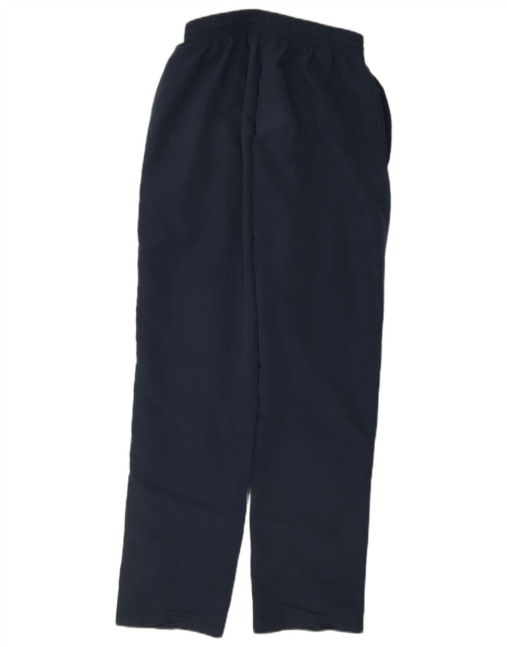 Pantaloni da tuta da uomo Asics medi in poliestere blu navy