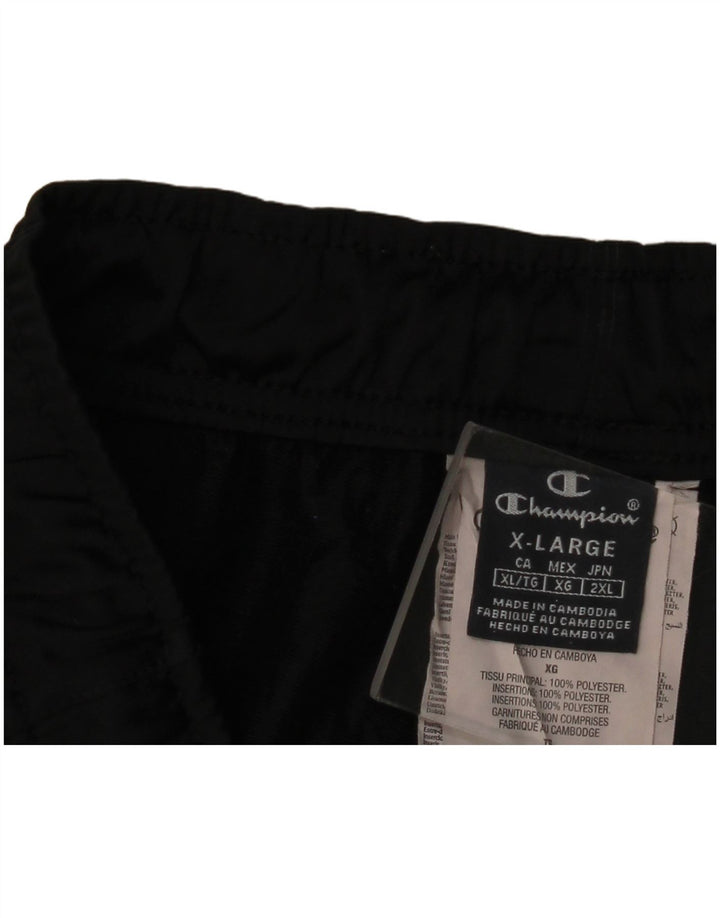 Pantaloni da tuta da uomo CHAMPION Joggers XL Poliestere color block nero