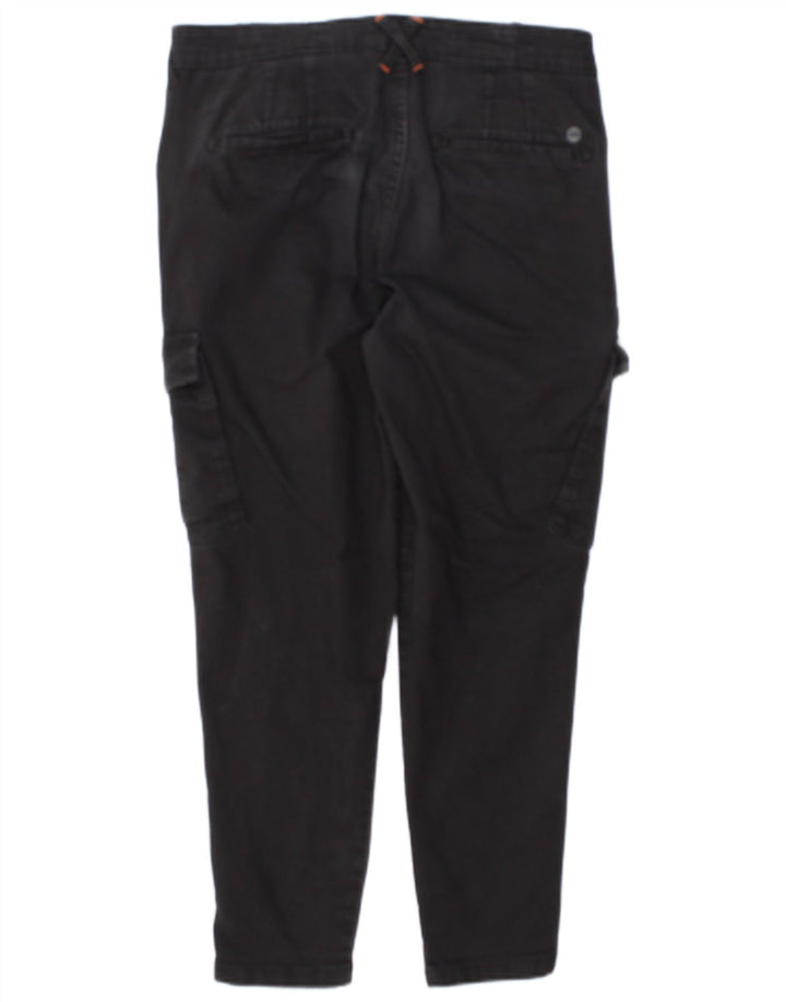 Pantaloni cargo slim da uomo Jack & Jones W30 L25 cotone grigio