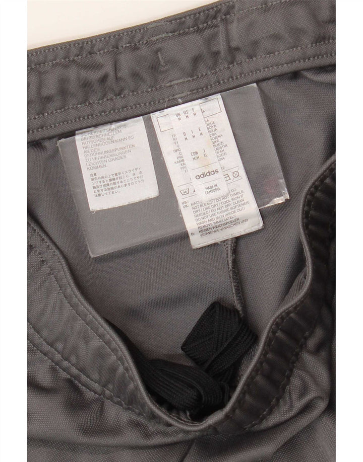 Pantaloni da tuta Adidas Aeroready da uomo in poliestere grigio medio