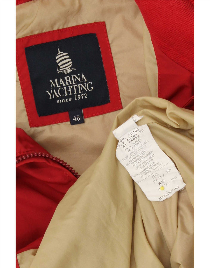 Gilet Uomo Marina Yachting IT 48 Medium Rosso Poliammide