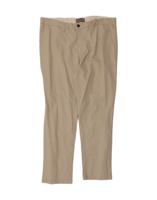 Pantaloni casual affusolati da uomo Marks & Spencer W38 L29 Cotone beige