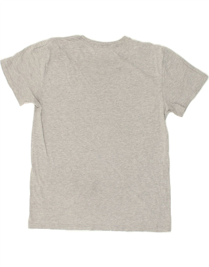 QUIKSILVER Mens Regular Fit Graphic T-Shirt Top Small Grey Cotton Vintage Quiksilver and Second-Hand Quiksilver from Messina Hembry 