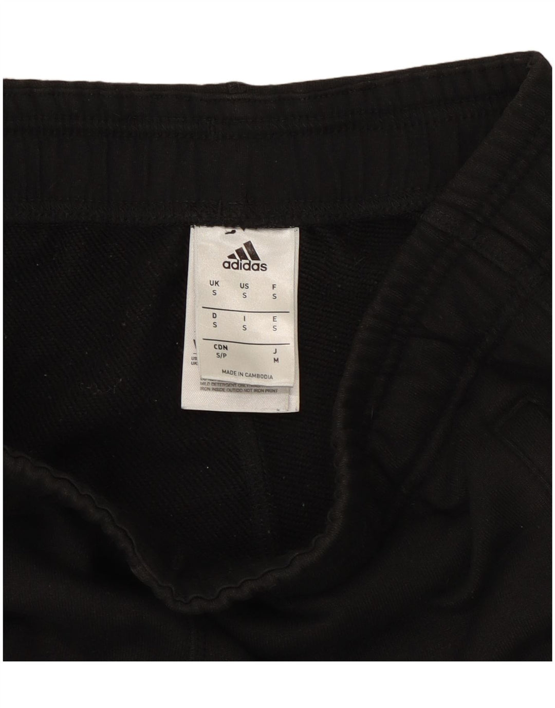 Pantaloni da jogging Adidas Climalite Graphic da uomo, piccoli, neri
